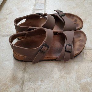 Birkenstock sandals with backstrap